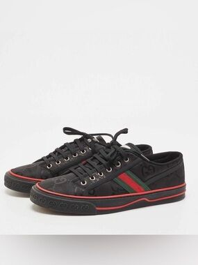 Gucci Tennis 1977 Off The Grid Low Sneaker Black GG Monogram